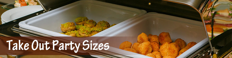 Take Out Party Sizes Menu Image