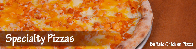 Specialty Pizzas Menu Image